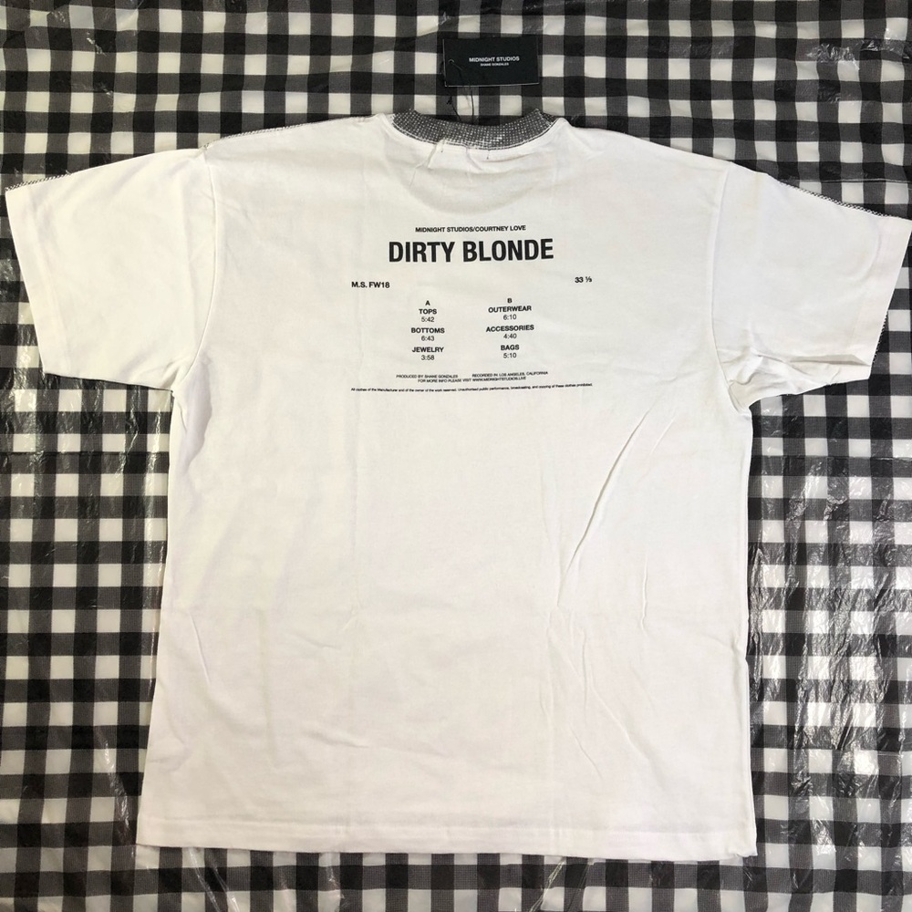 Midnight Studios Courtney Love Dirty Blonde Tee - Picture 2 of 7